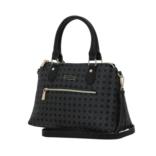 Bolsa de Mano para Dama Madison by Chenson Color Negro con Estilo Único 2