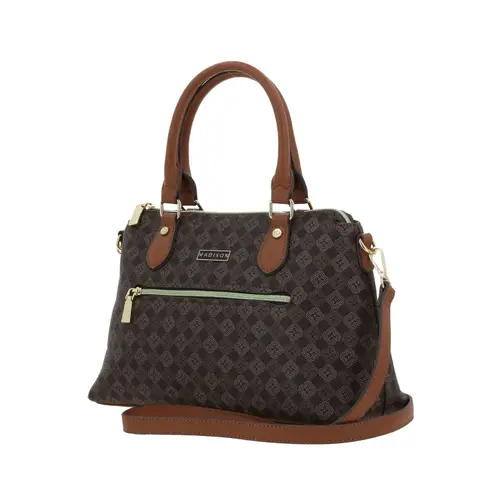 Bolsa de Mano Madison Café | Bolso para Dama Elegante y Funcional 2