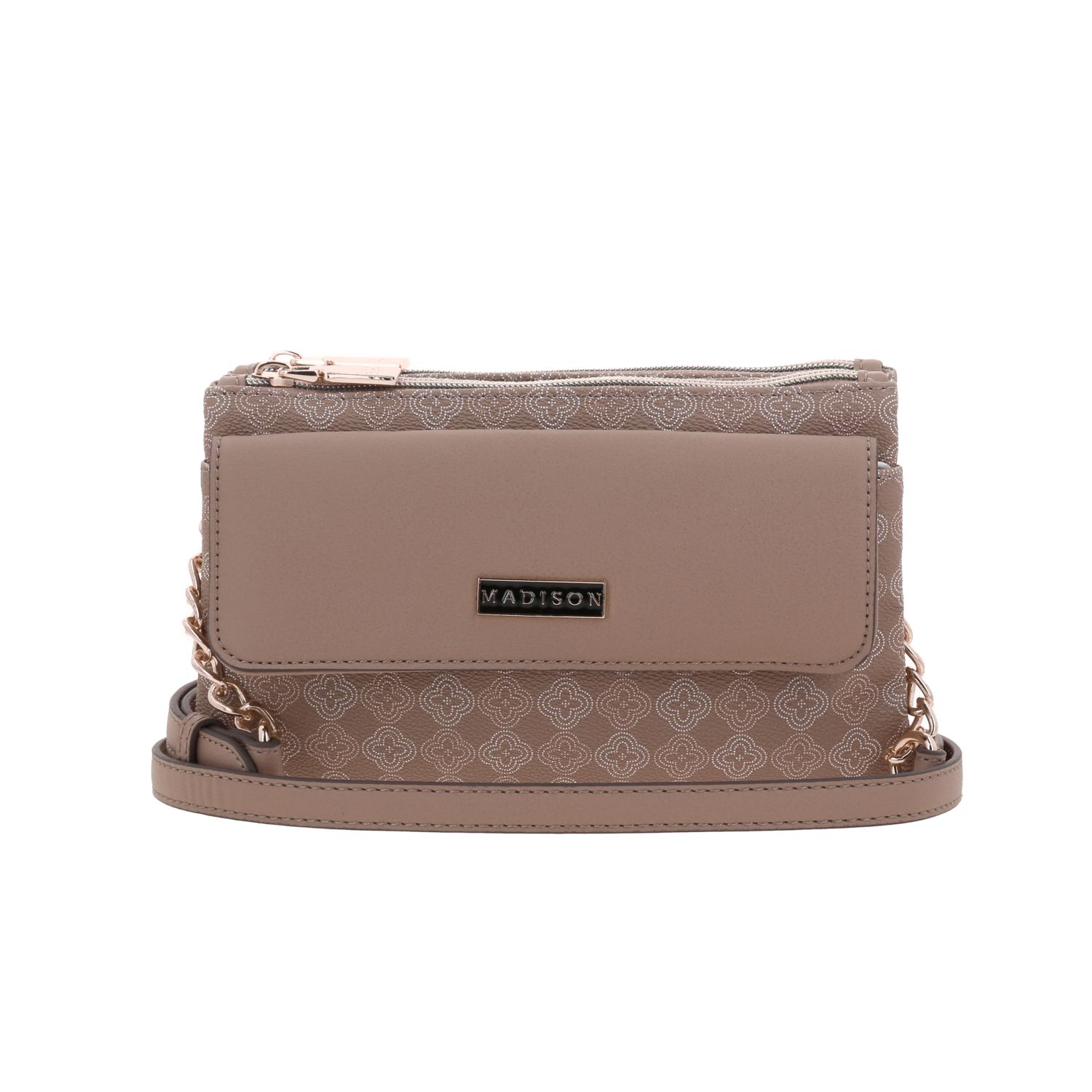 Bolsa de Lado para Dama Madison by Chenson Rosa con Doble Compartimento