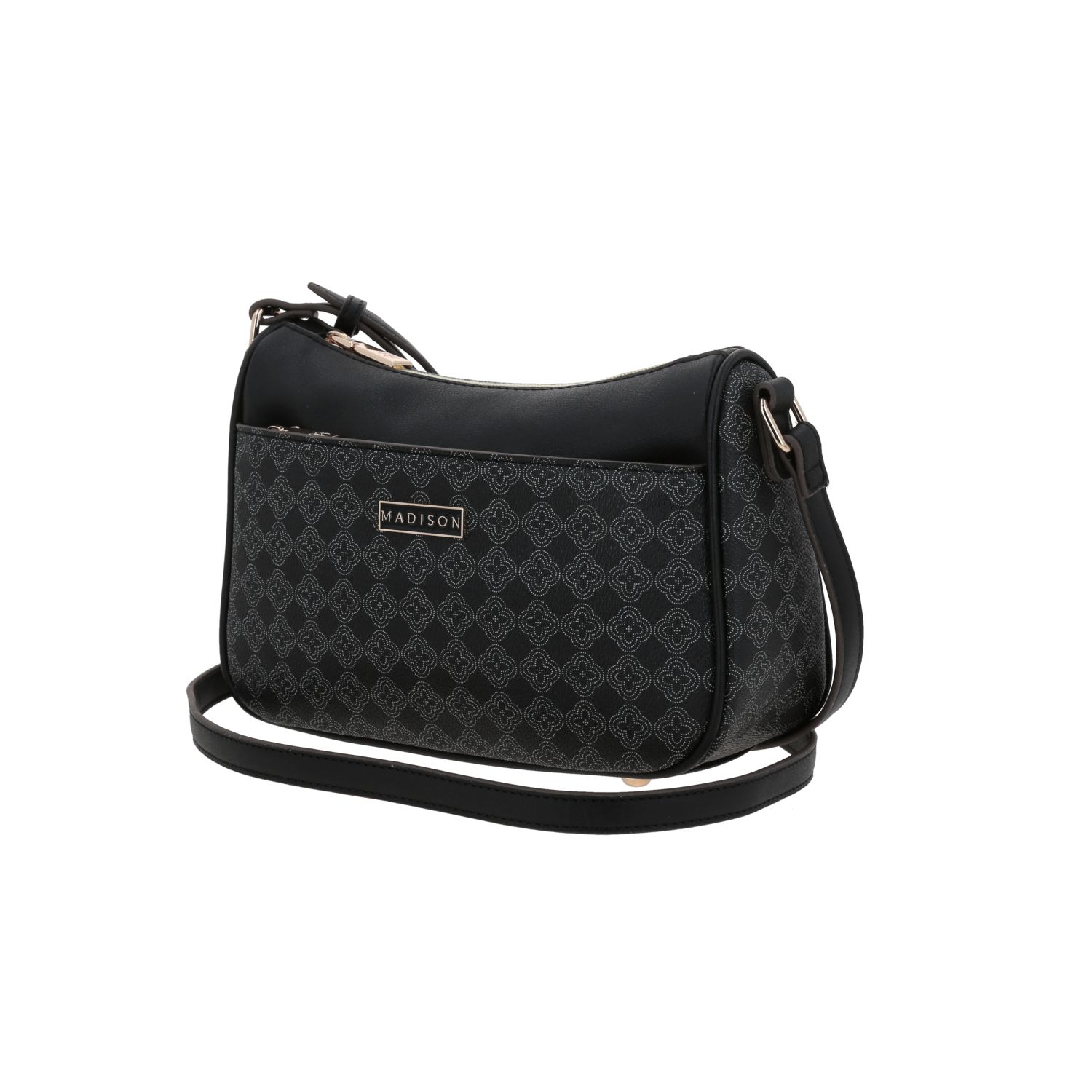 Bolsa de Lado para Dama Madison by Chenson Negra con Estilo Moderno 2