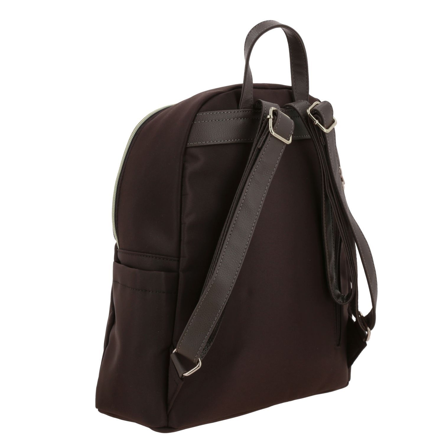 Mochila para dama Madison by Chenson Café Satinado - Estilo y Funcionalidad 3