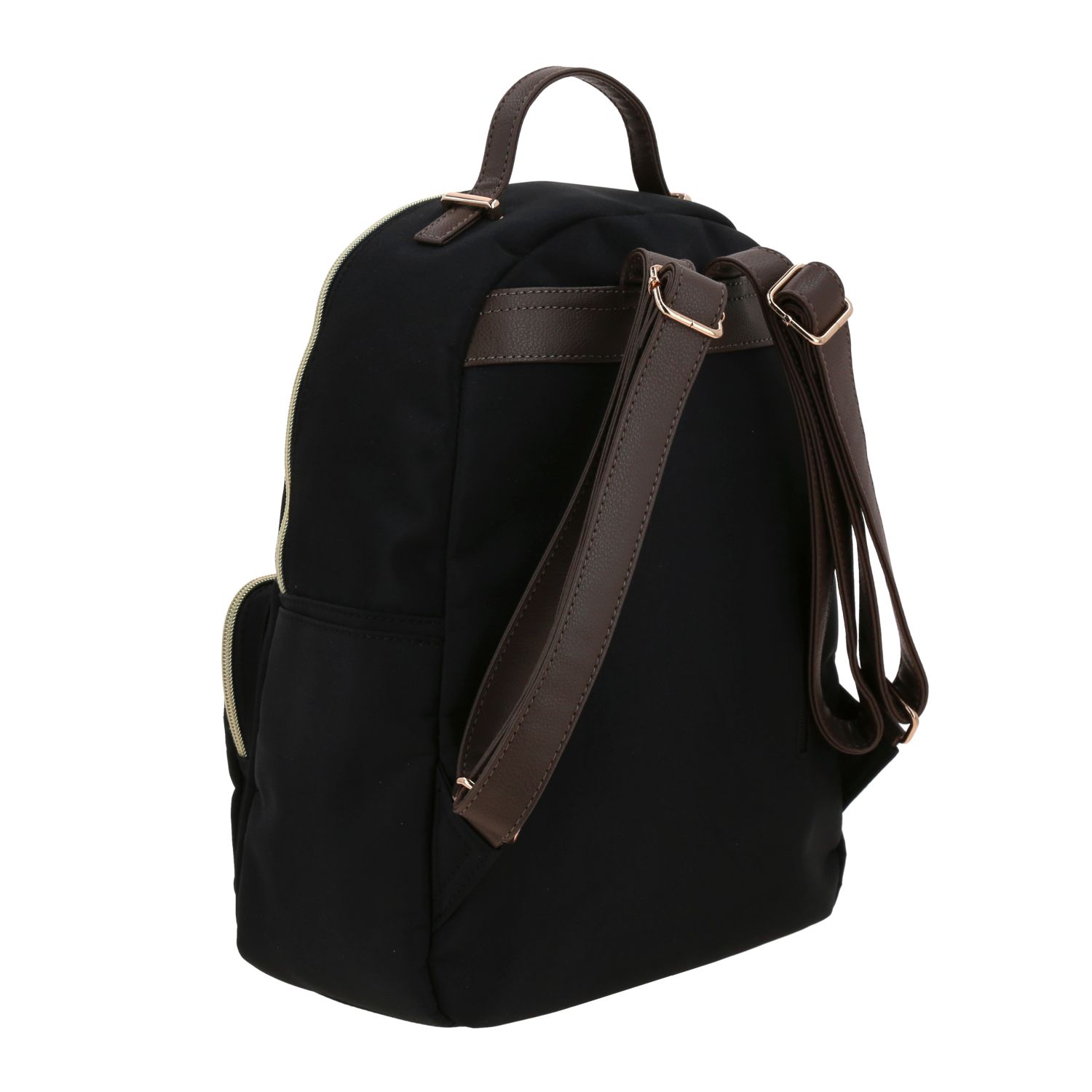 Mochila para Dama Madison by Chenson Negro - Bolsillos y Tarjetero 3