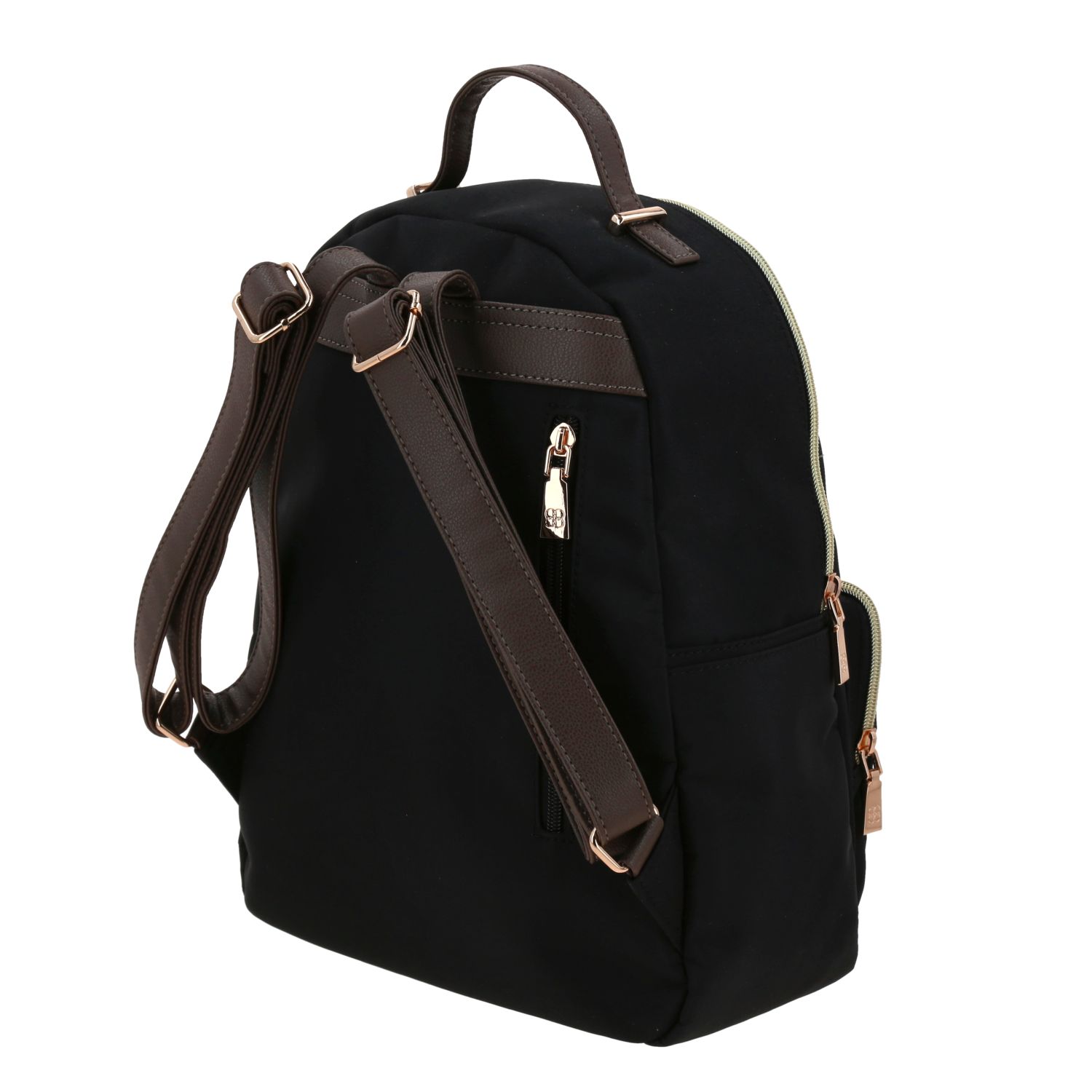 Mochila para Dama Madison by Chenson Negro - Bolsillos y Tarjetero 5