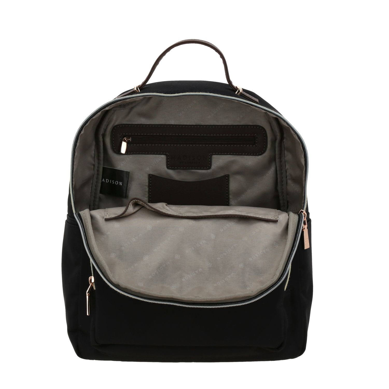Mochila para Dama Madison by Chenson Negro - Bolsillos y Tarjetero - vista 2
