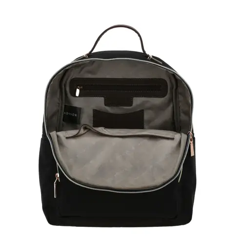 Mochila para Dama Madison by Chenson Negro - Bolsillos y Tarjetero - vista 2