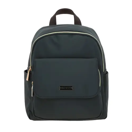 Mochila para dama Madison by Chenson Gris con diseño funcional y elegante 1