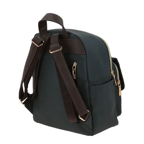 Mochila para dama Madison by Chenson Gris con diseño funcional y elegante 5