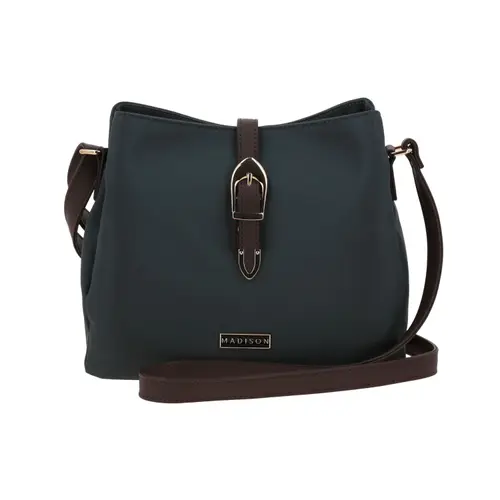 Bolsa de Lado Madison Gris | Bandolera para Dama Casual