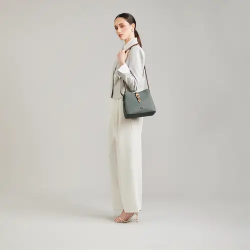 Bolsa de Lado Madison Gris | Bandolera para Dama Casual - vista 2