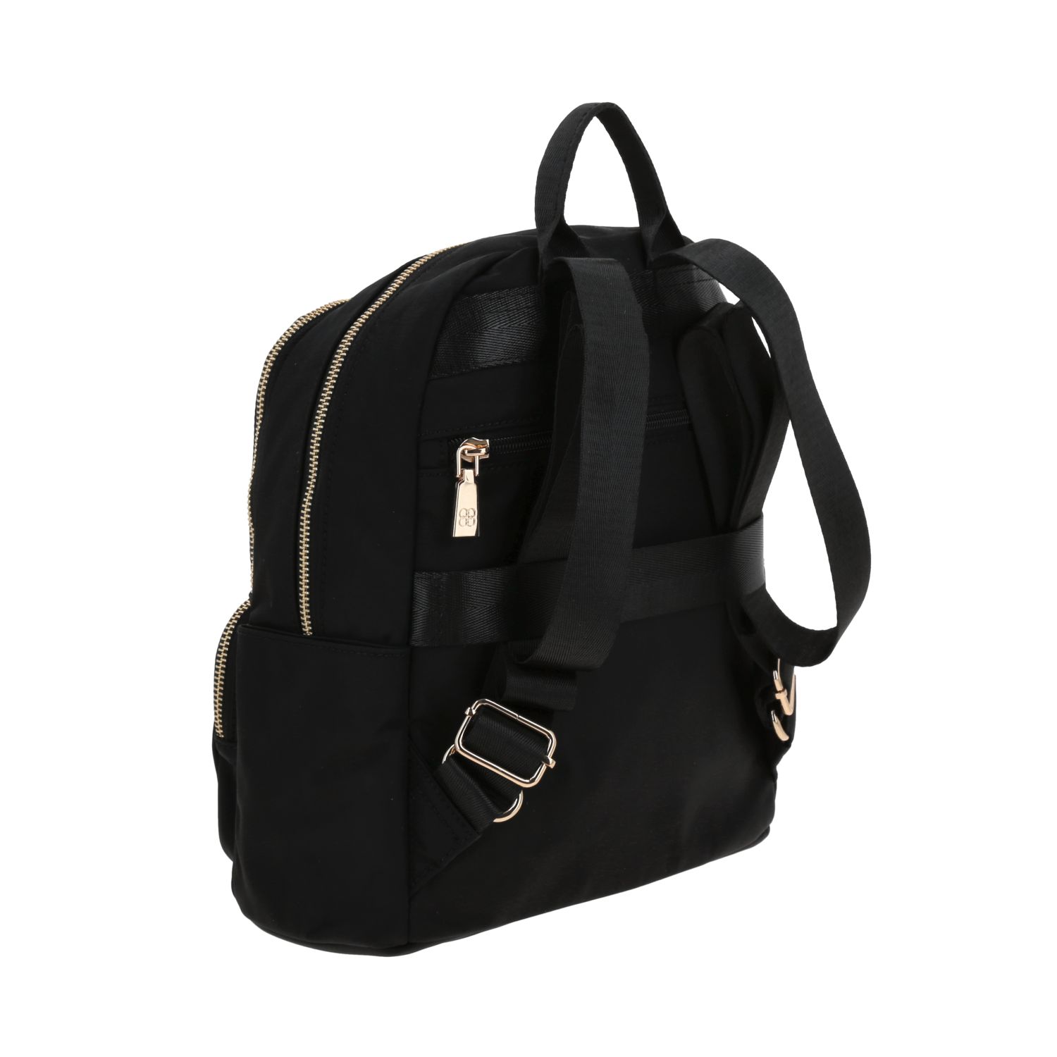 Mochila para dama Madison by Chenson negra con diseño funcional y elegante 3