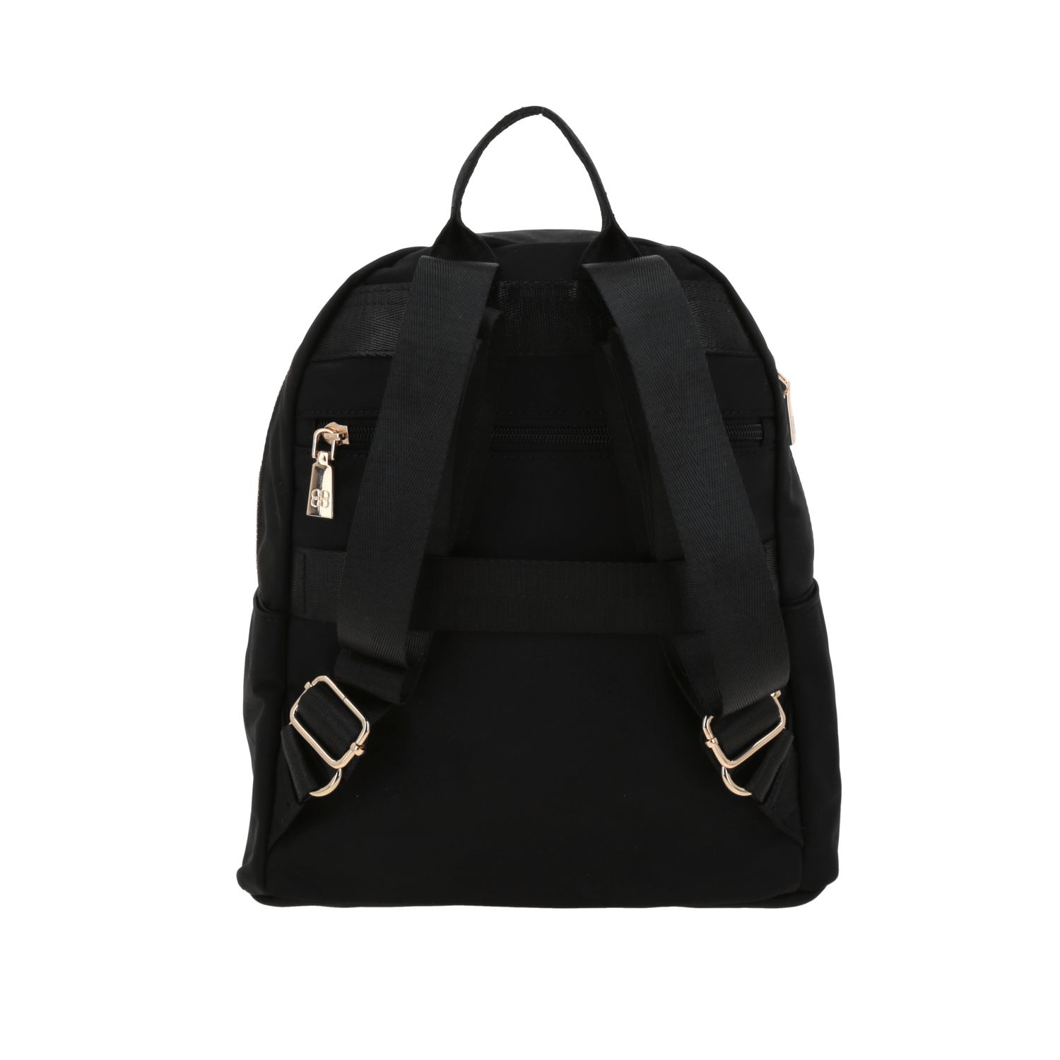 Mochila para dama Madison by Chenson negra con diseño funcional y elegante 4