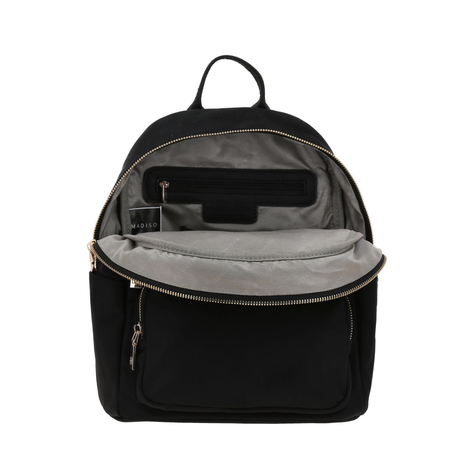 Mochila para dama Madison by Chenson negra con diseño funcional y elegante - vista 2