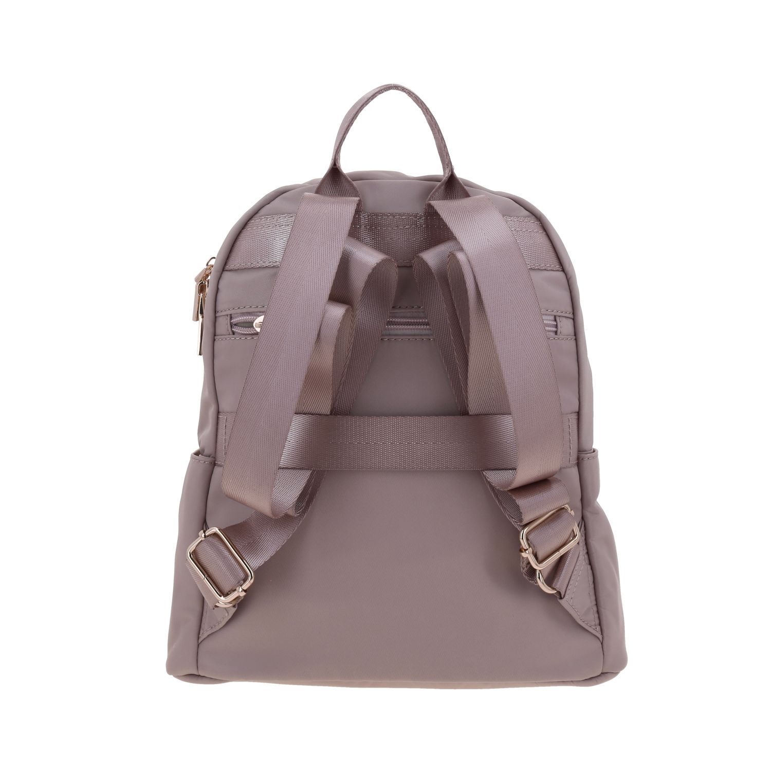 Mochila para dama Madison by Chenson rosa con doble bolsillo frontal 4