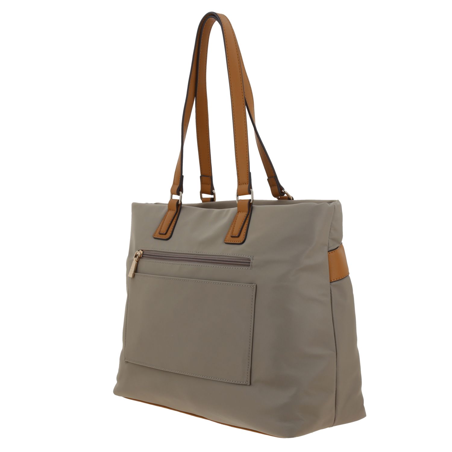 Bolsa grande para dama Madison by Chenson Camel con triple bolsillo 5
