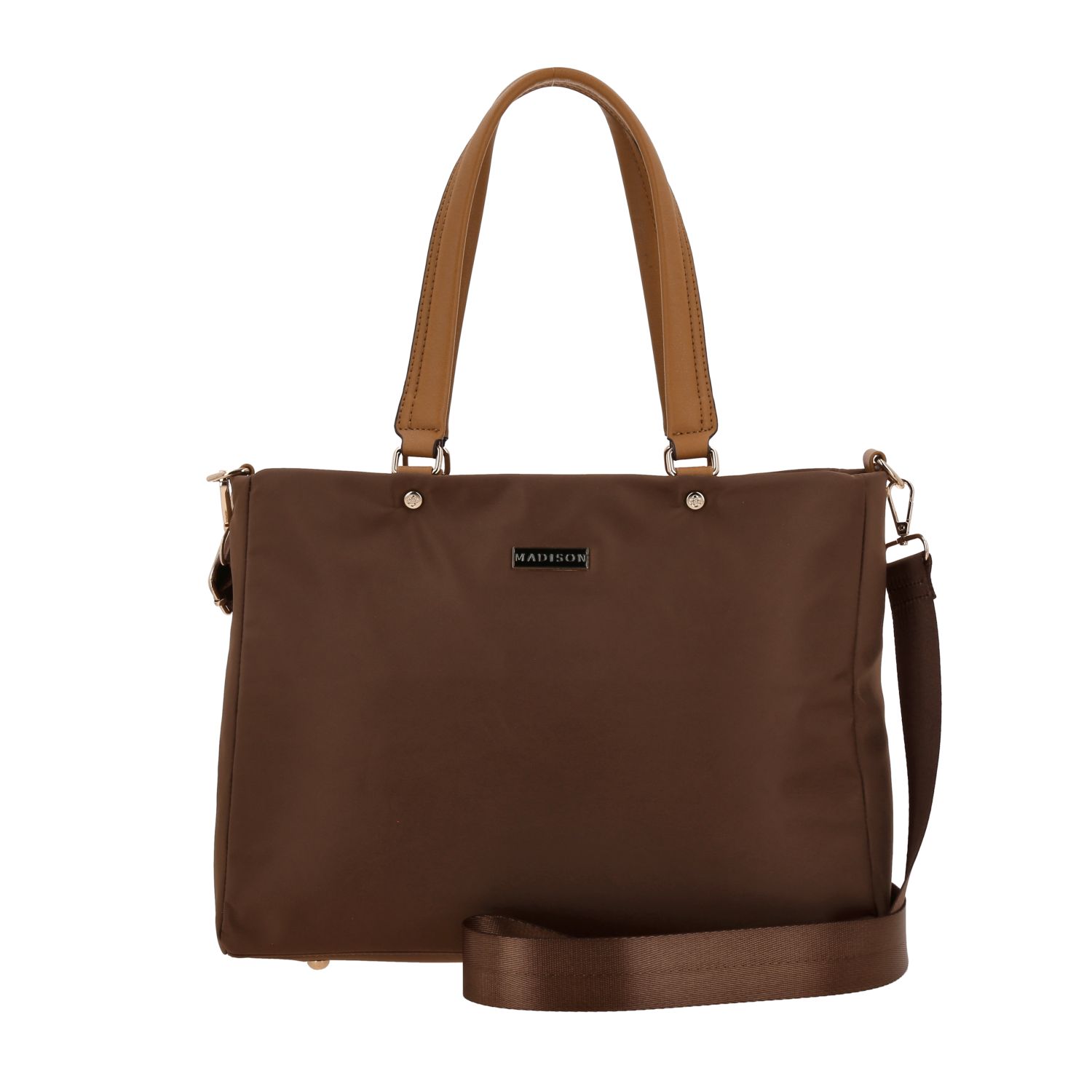 Bolsa grande para dama Madison by Chenson Café - Estilo y funcionalidad