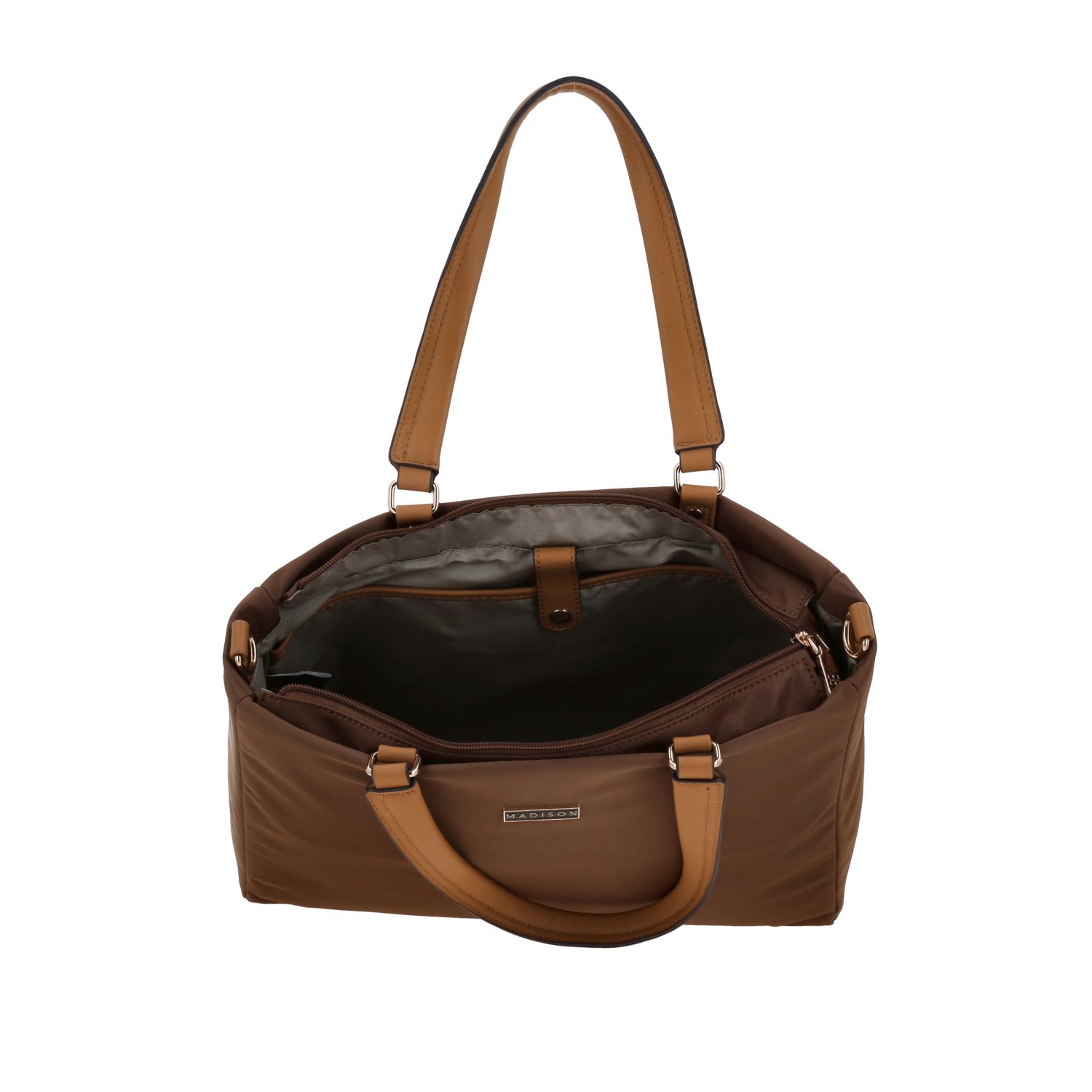 Bolsa grande para dama Madison by Chenson Café - Estilo y funcionalidad - vista 2