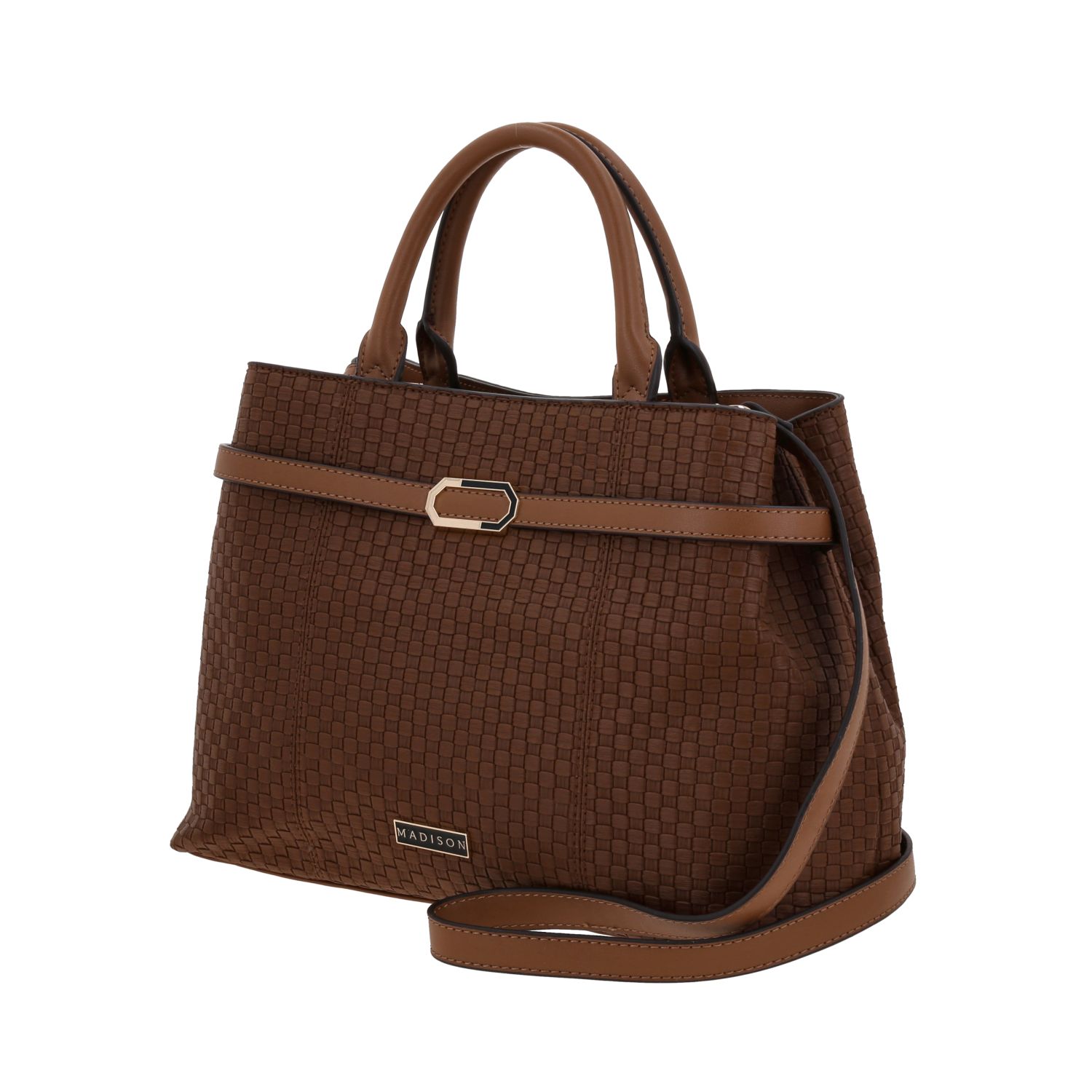 Bolsa de Mano para Dama Madison by Chenson Café - Estilo y Funcionalidad 2