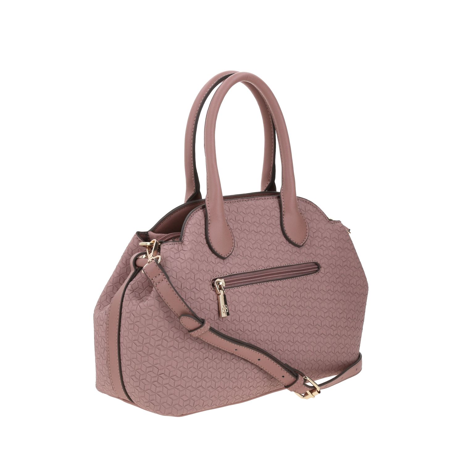 Bolsa de Mano para Dama Madison by Chenson Rosa con Asa Ajustable 3