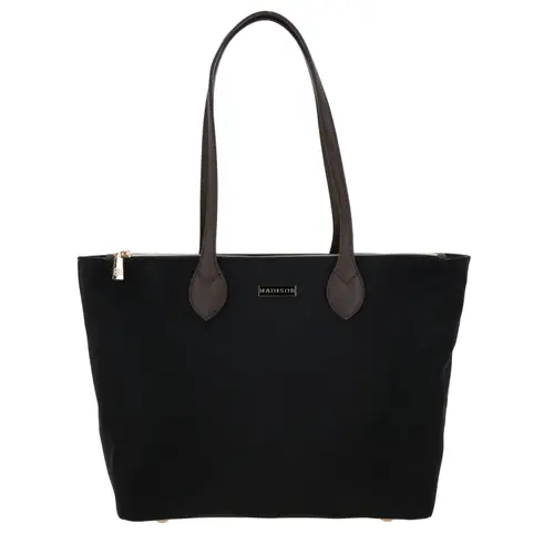Bolsa grande para dama Madison by Chenson negra con funcionalidad única 1