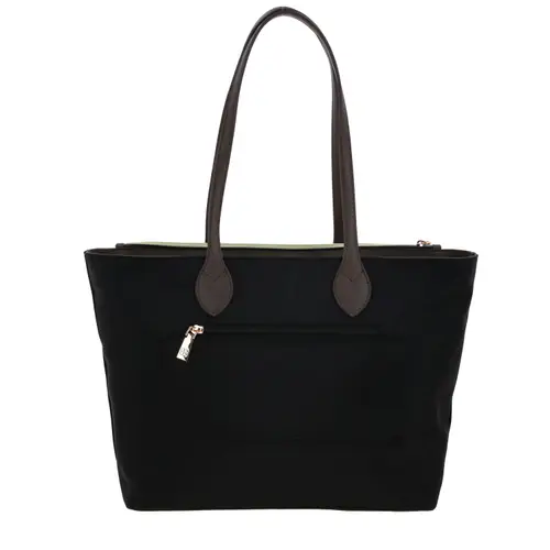 Bolsa grande para dama Madison by Chenson negra con funcionalidad única 4