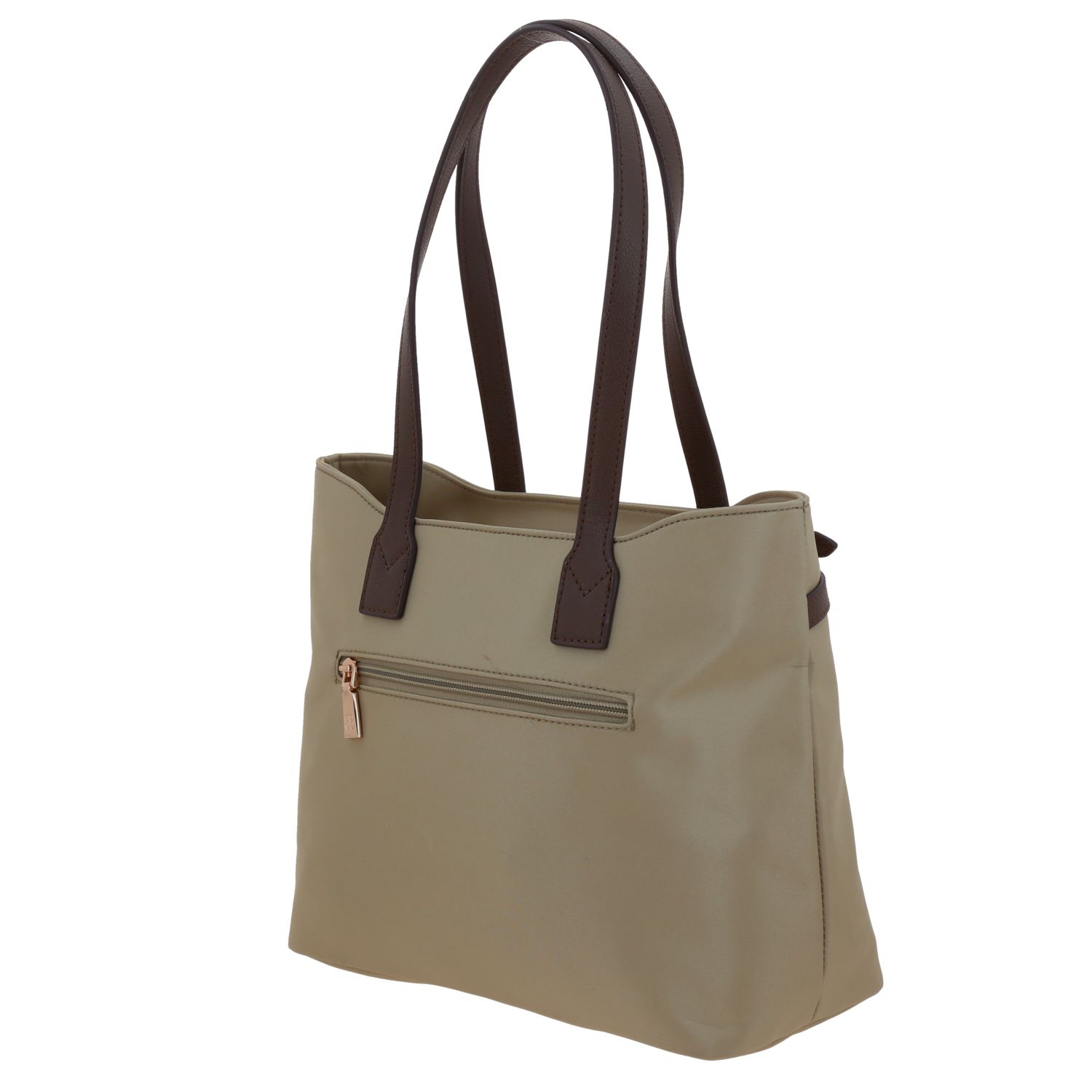 Bolsa grande para dama Madison by Chenson Camel con amplio compartimento 5