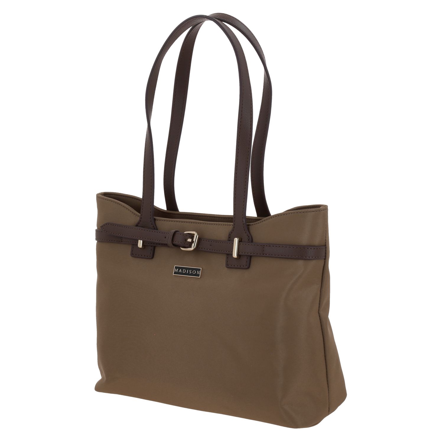 Bolsa grande para dama Madison by Chenson Café - Estilo y Funcionalidad 2