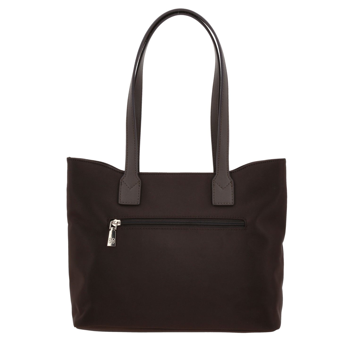 Bolsa grande para dama Madison by Chenson color café satinado - Estilo y funcionalidad 4
