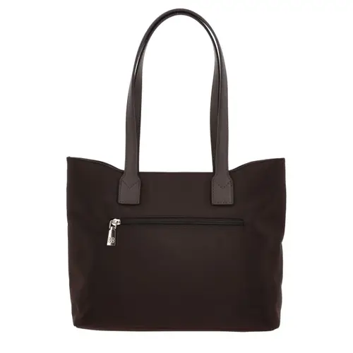 Bolsa grande para dama Madison by Chenson color café satinado - Modelo MD25183 4