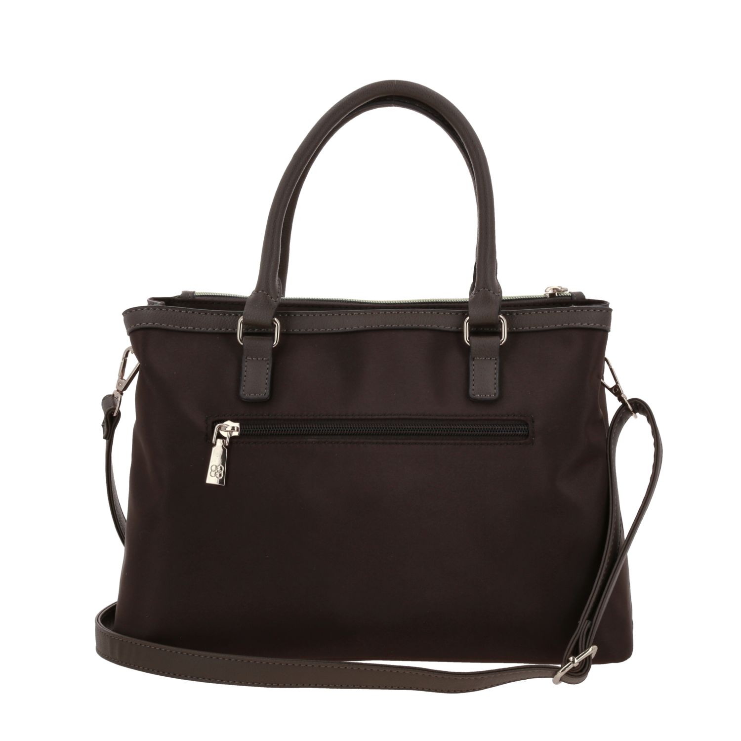 Bolsa de Mano para Dama Madison by Chenson Café Satinado Estilo y Funcionalidad 4