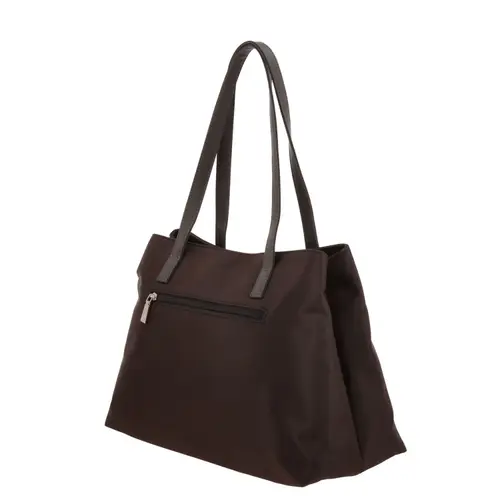 Bolsa grande para dama Madison by Chenson Café Satinado - Estilo y Funcionalidad 5