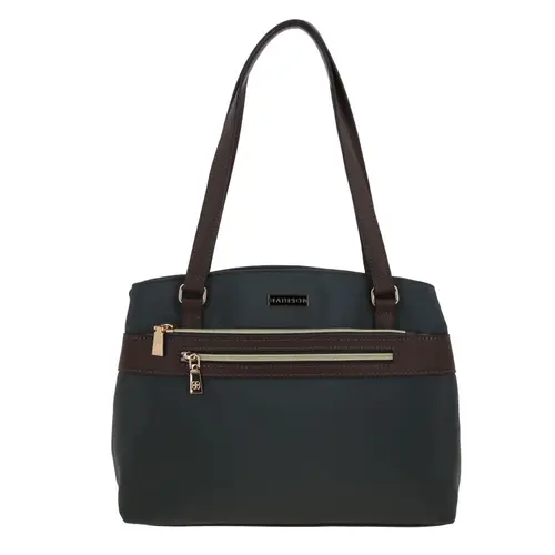 Bolsa grande para dama Madison by Chenson gris con estilo funcional 1