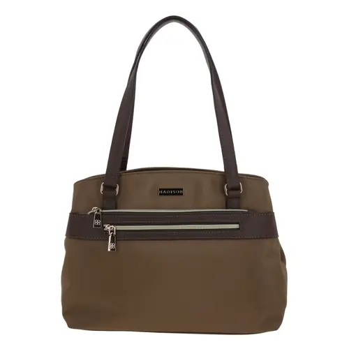 Bolsa grande para dama Madison by Chenson color café - estilo y funcionalidad 1