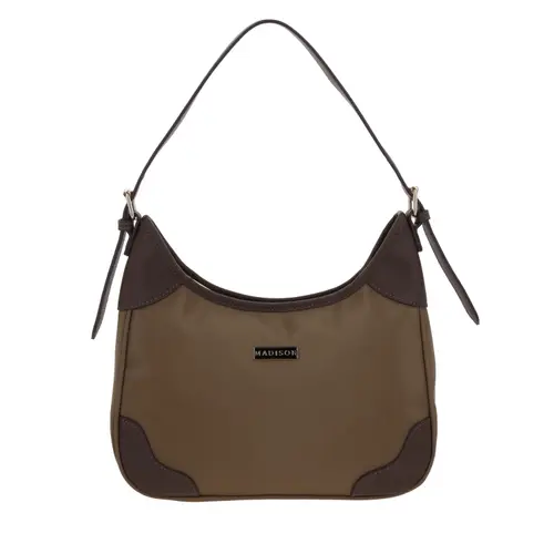 Bolsa de Mano para Dama Madison by Chenson Café con Estilo Funcional 1