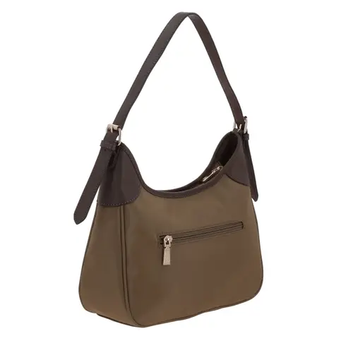 Bolsa de Mano para Dama Madison by Chenson Café con Estilo Funcional 3