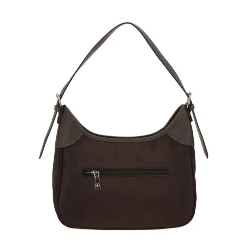 Bolsa de Mano para Dama Madison by Chenson Café Satinado - Modelo MD25189 4