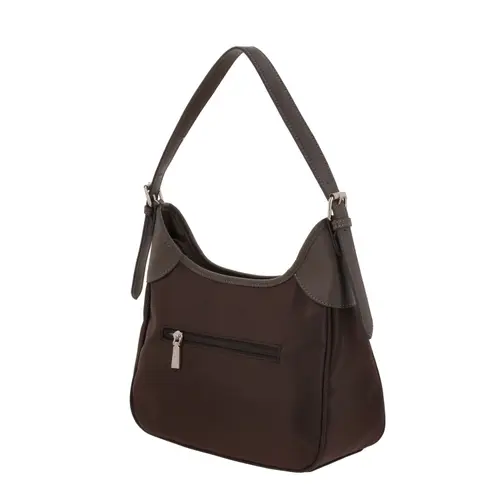 Bolsa de Mano para Dama Madison by Chenson Café Satinado - Modelo MD25189 5