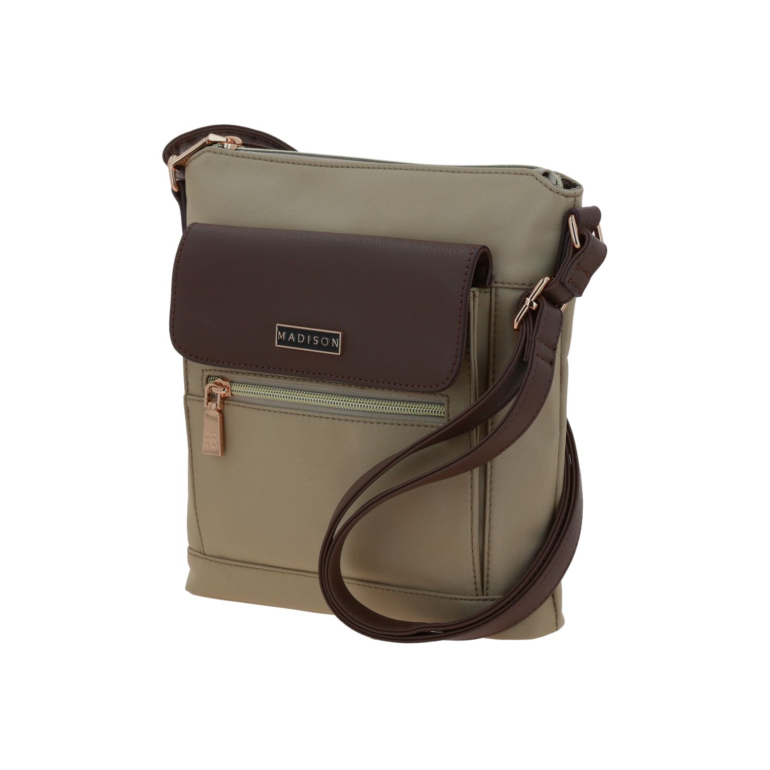 Bolsa de lado para dama Madison by Chenson color Camel - Estilo y funcionalidad 2