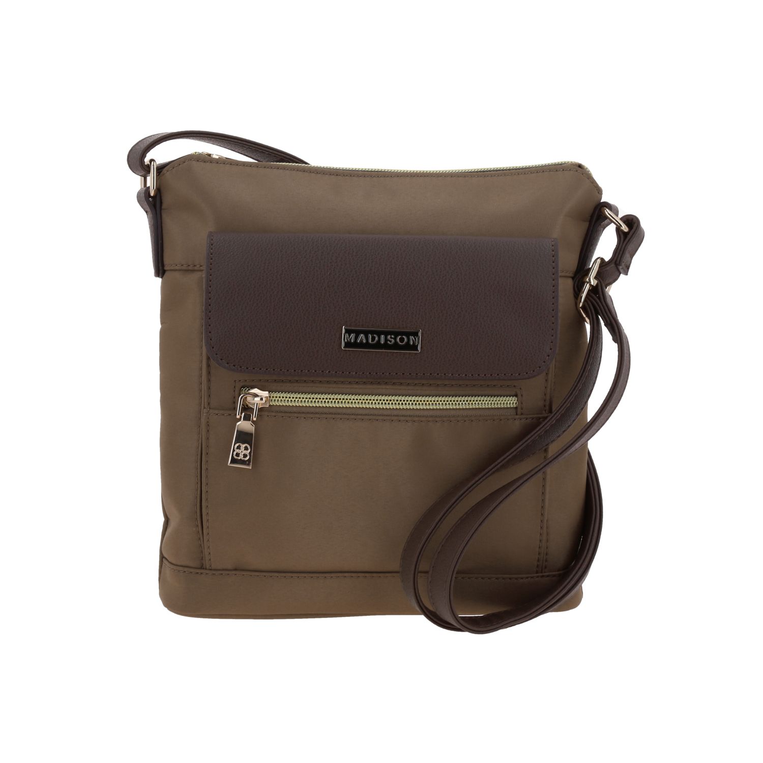 Bolsa de lado para dama Madison by Chenson color café - Estilo y funcionalidad