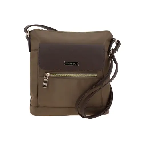 Bolsa de lado para dama Madison by Chenson color café - Estilo y funcionalidad