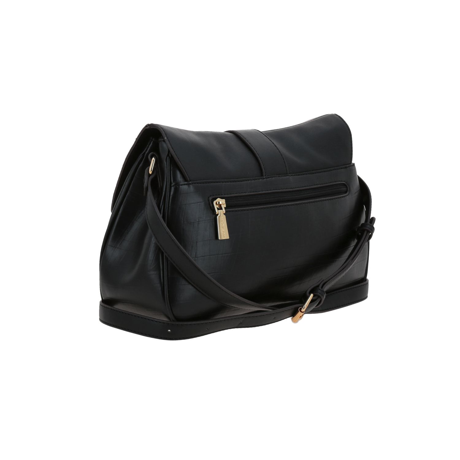Bolsa de Lado Madison Negro | Bandolera Ajustable para Dama 3