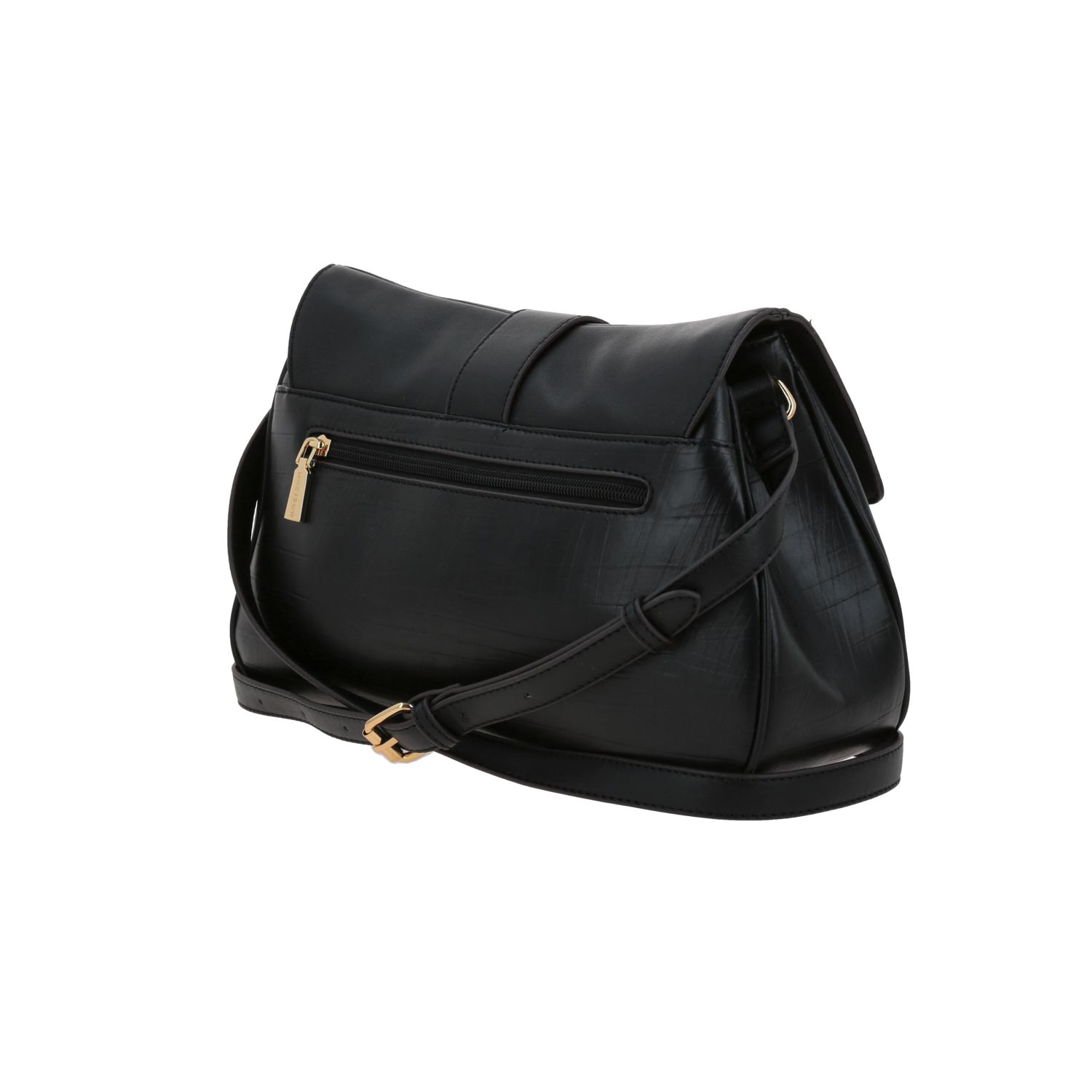Bolsa de Lado Madison Negro | Bandolera Ajustable para Dama 5