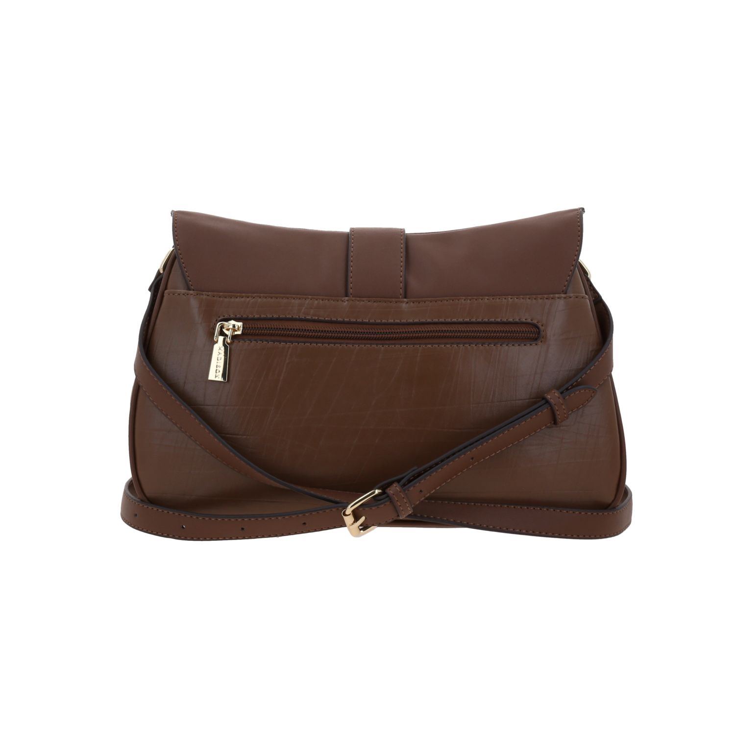 Bolsa de Lado Bandolera Madison Café | Ajustable para Mujer 4