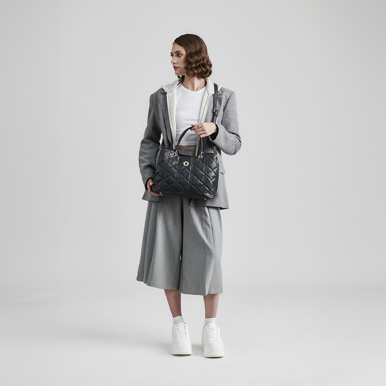 Bolsa de Mano para Dama Madison by Chenson, Negro, Estilo y Funcionalidad - vista 2