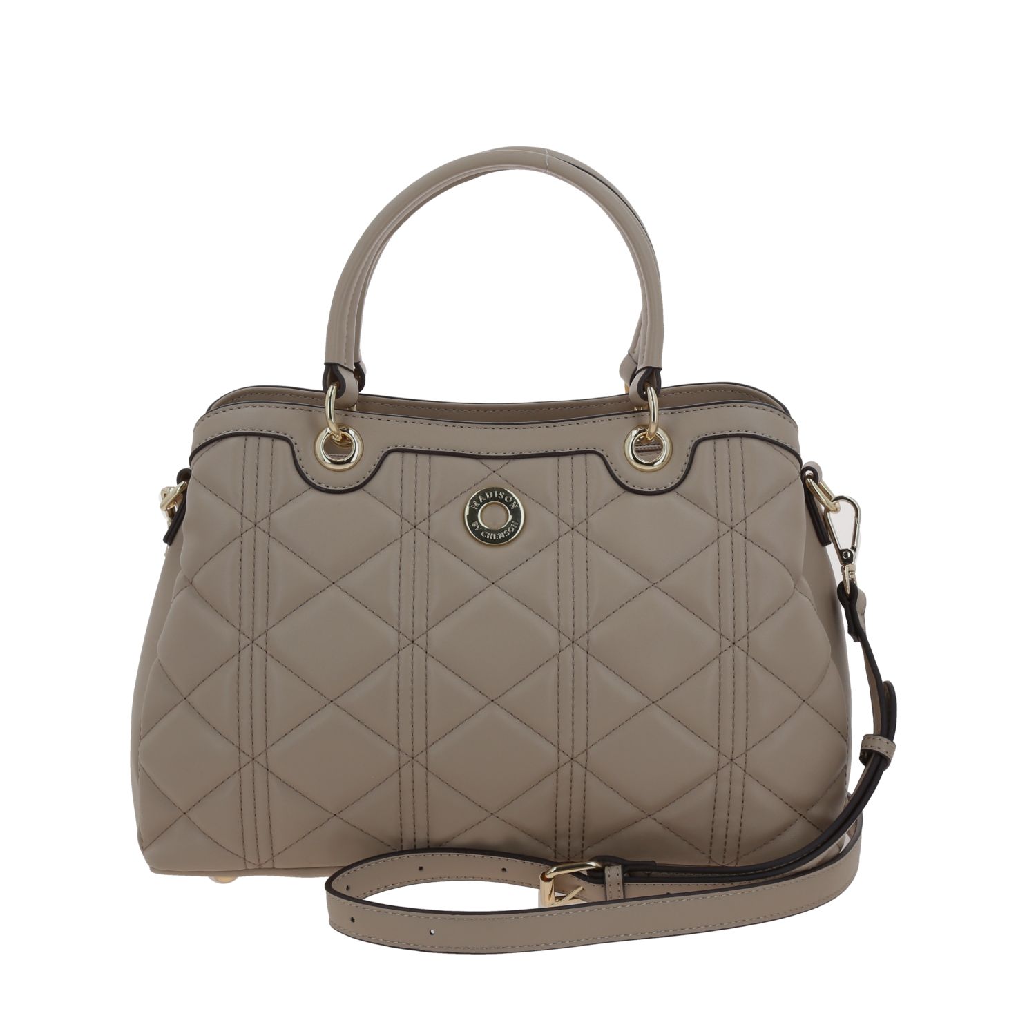 Bolsa de Mano para Dama Madison by Chenson Camel con Estilo Único