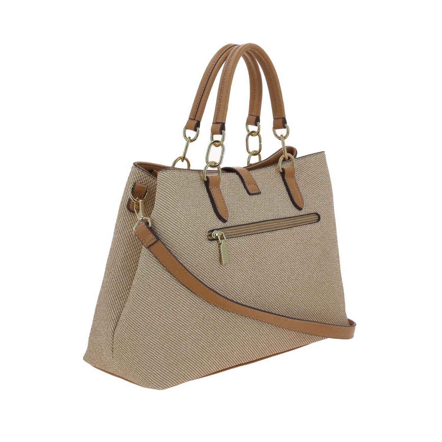 Bolsa de Mano Madison Beige - Elegante y Funcional para Dama 3
