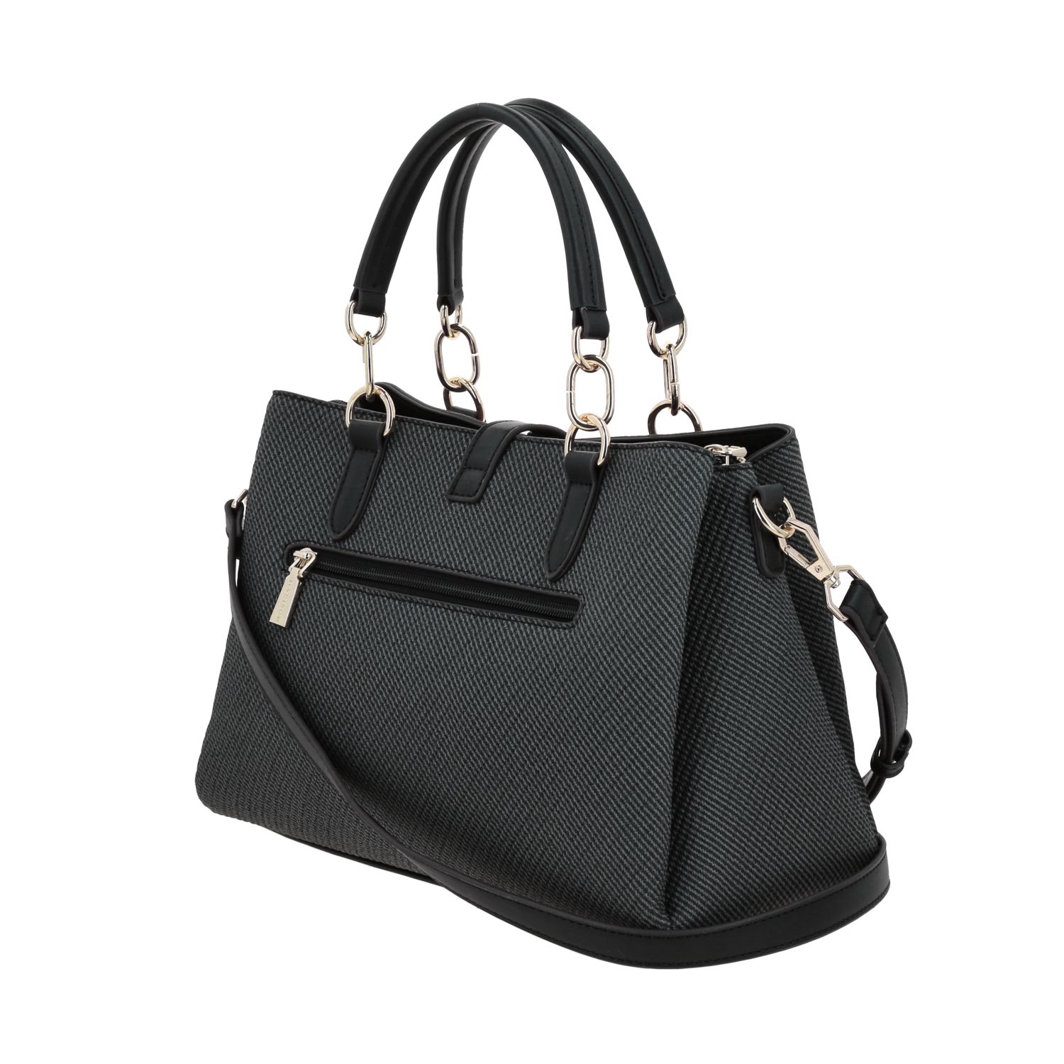 Bolsa de Mano Madison Negro | 3 Compartimentos Imán | Para Dama 5