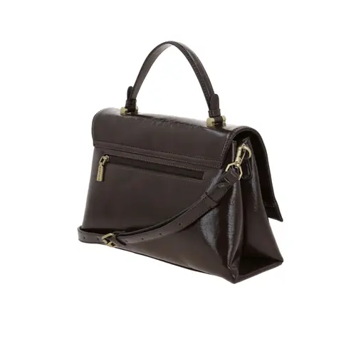 Bolsa de mano Madison Café Satinado - Accesorio Chenson para dama 5