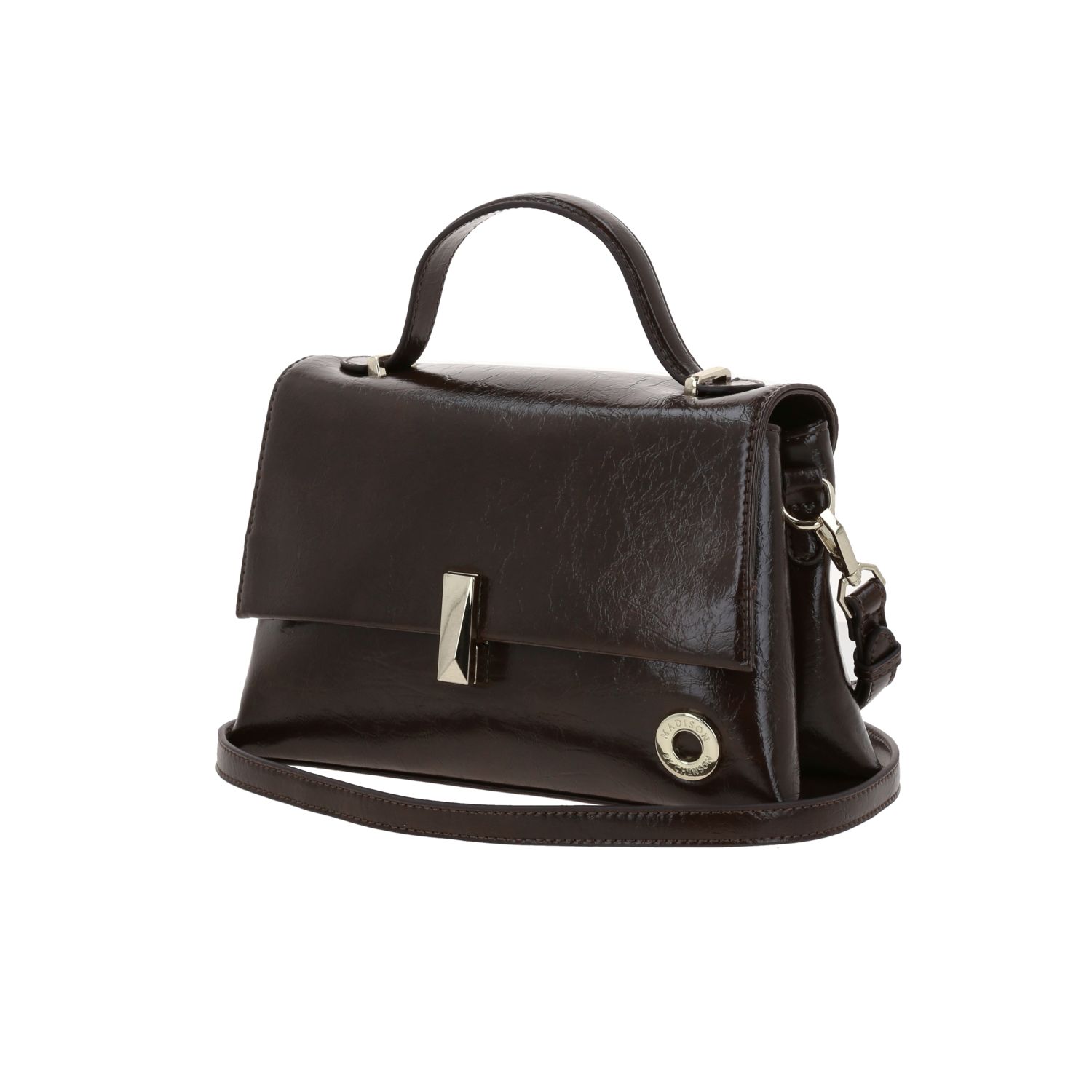 Accesorio Madison by Chenson Café Satinado - Bolsa de Mano para Dama 2
