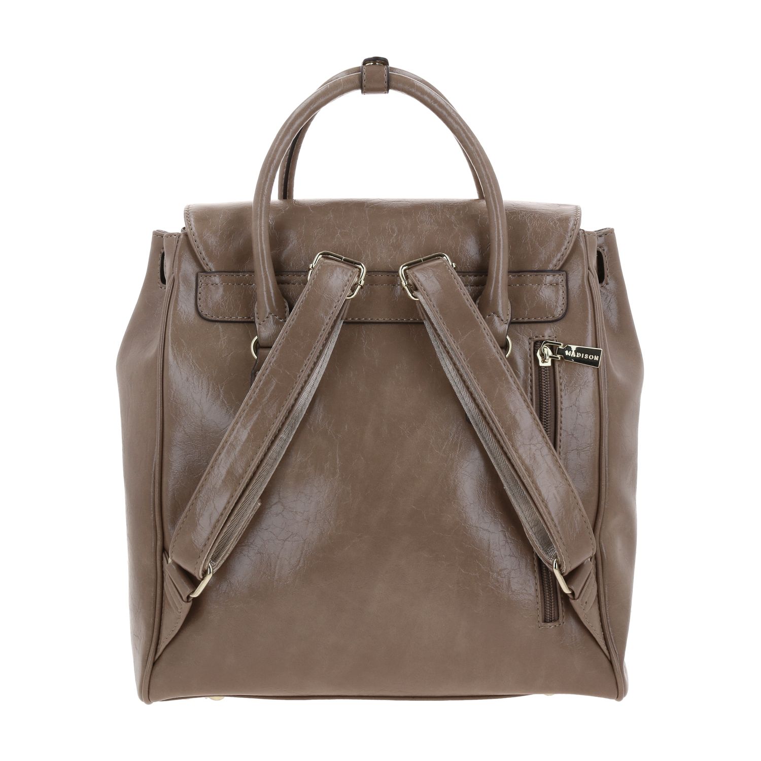 Mochila para Dama Madison Beige - Casual Trabajo Universidad 4