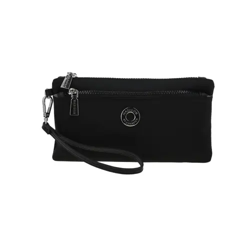 Cartera Madison by Chenson Negra para Dama con Cierre y Estilo Único 1